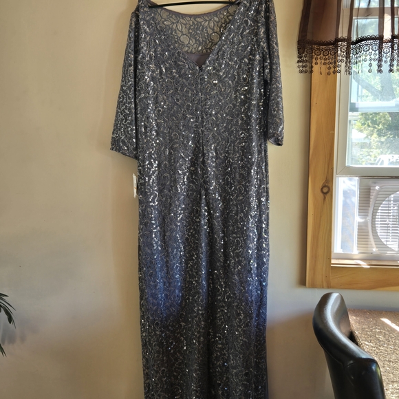 Alex Evenings Heather Sequin Dress - Picture 7 of 7